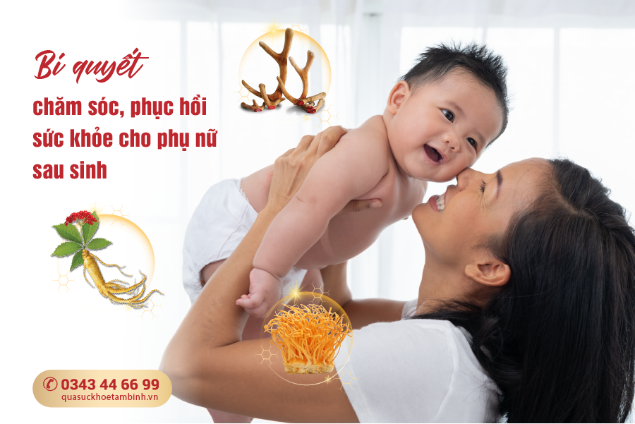 thảo dược bồi bổ sức khỏe ở phụ nữ sau sinh