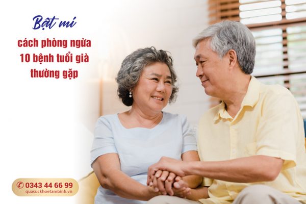 cách phòng ngừa 10 bệnh tuổi già thường gặp