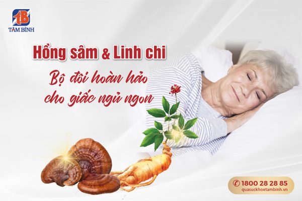 Hồng sâm và Linh chi