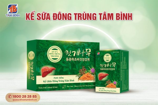 Kế sữa Đông trùng Tâm Bình